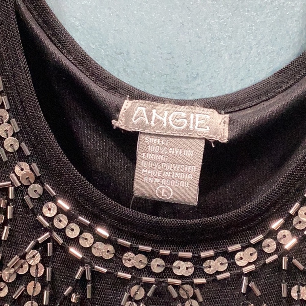 Brand new never worn Angie sequined party dress size L. - Picture 3 of 7